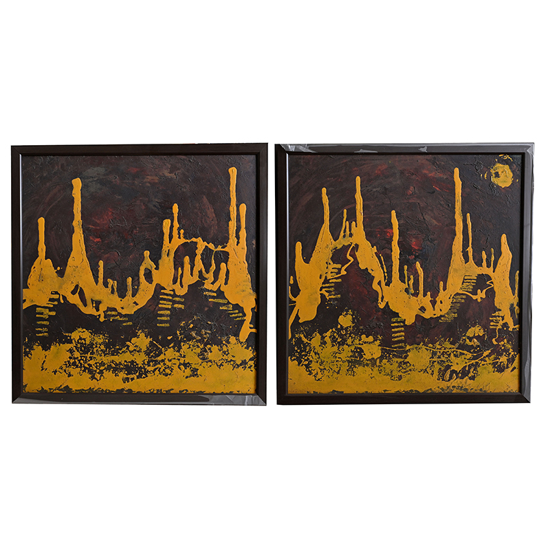 Stupas & Pagodas (Set Of 2)